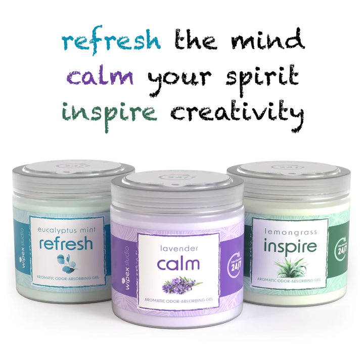Wipex® Studio Smokeless Natural Odor Eliminator for Yoga & Wellness Spaces -  by Wipex Co. - Available at wipex-natural-wipes.myshopify.com