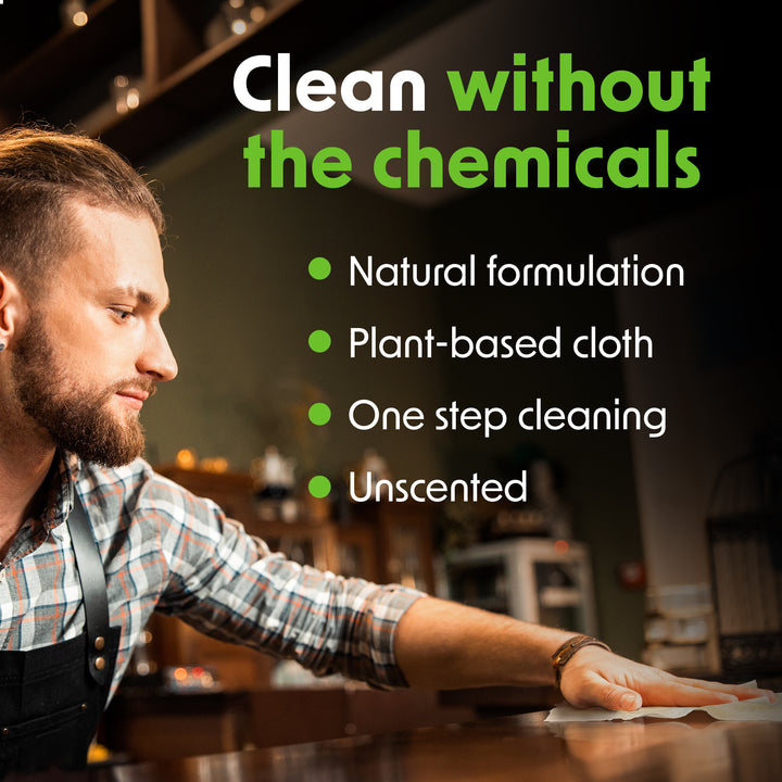 Wipex® Table Bussers® Natural Unscented Cleaning Wipes for Home & Food Service | Plant-Based | Portable Bucket - product_type by Wipex Co. - Available at wipex-natural-wipes.myshopify.com