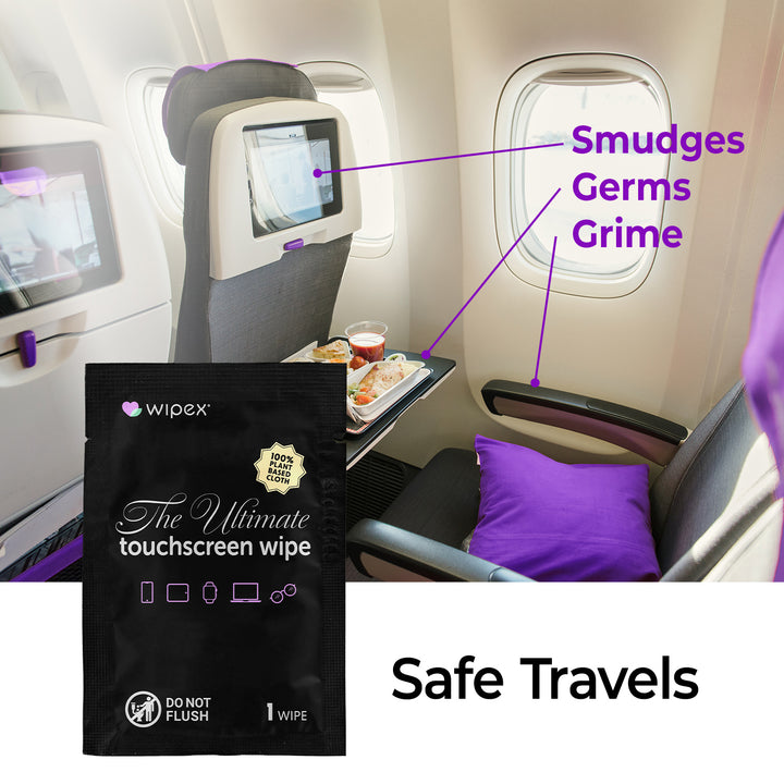 Wipex® Touchscreen Wipes – Plastic-free Screen Cleaning Wipes (24ct Box) - product_type by Wipex Co. - Available at wipex-natural-wipes.myshopify.com