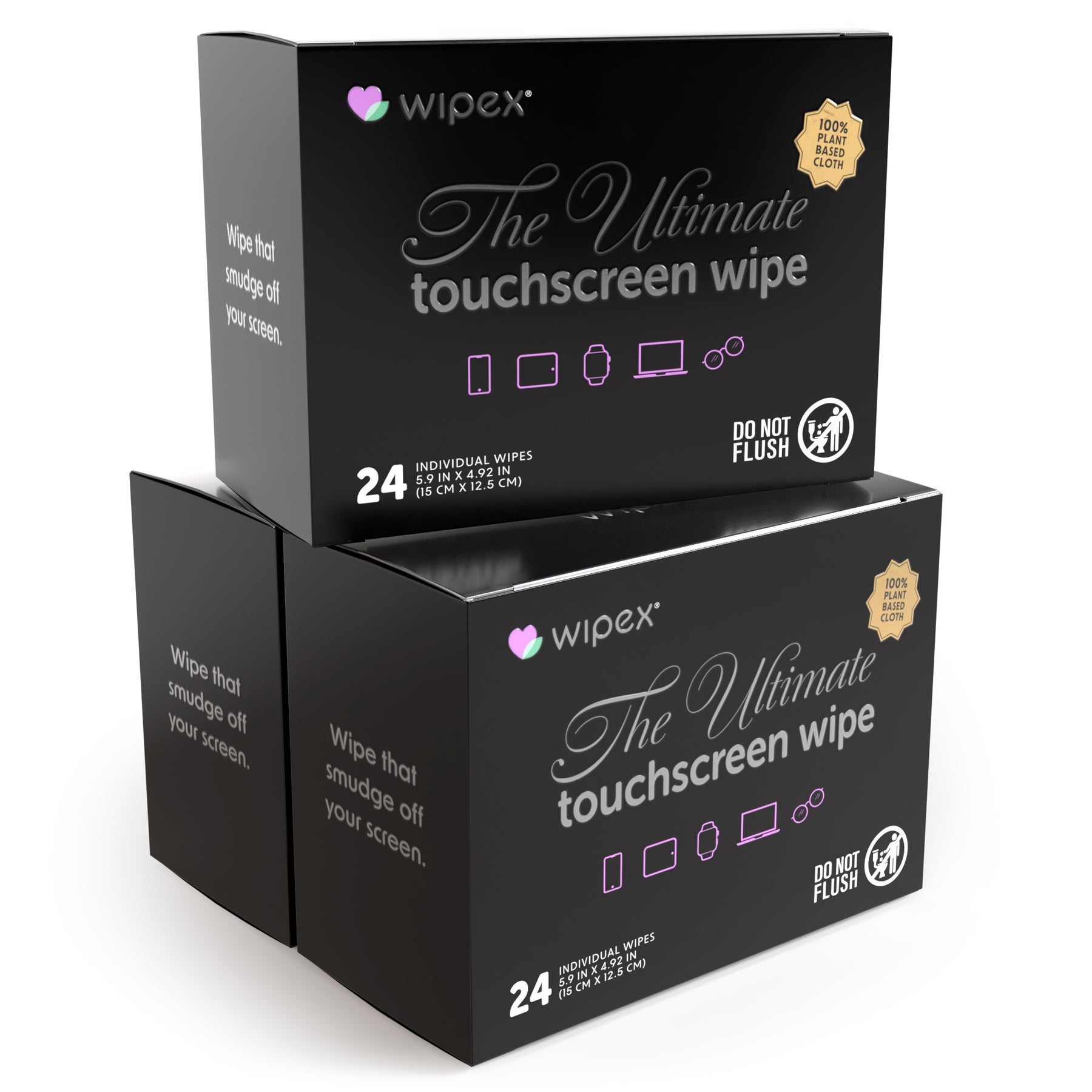 Wipex® Screen Wipes for Touchscreens – 24ct Travel Pack – Wipex Co.
