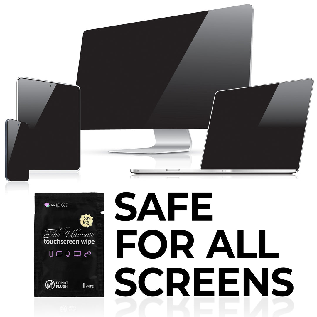 Wipex® Touchscreen Wipes – Plastic-free Screen Cleaning Wipes (24ct Box) - product_type by Wipex Co. - Available at wipex-natural-wipes.myshopify.com