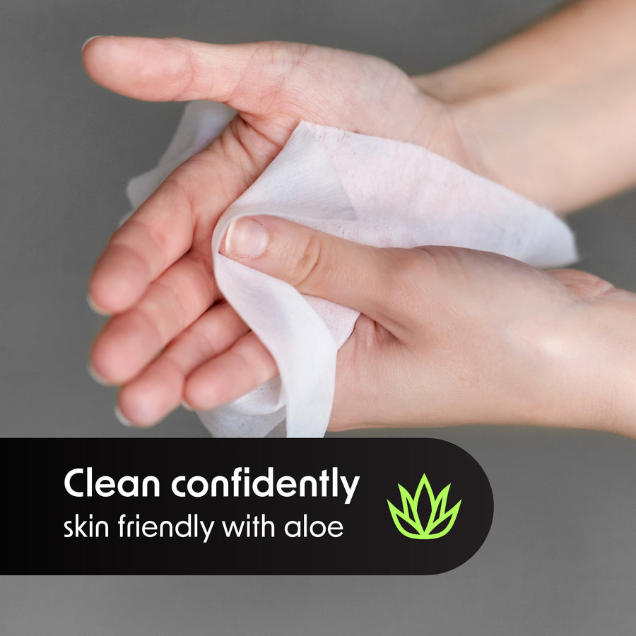 Wipex Antibacterial Bulk Gym Wipes Refill Roll 800ct SkinSafe 98.9