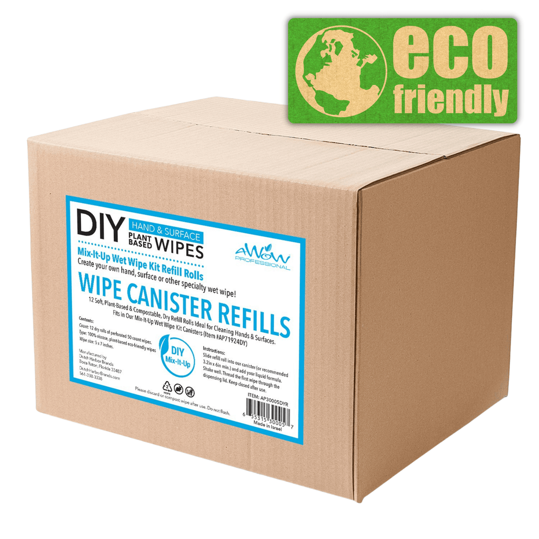 DIY Biodegradable Wipe Rolls | 100% Plant-Based Dry Wipes - Wipex Cleaning Wipes