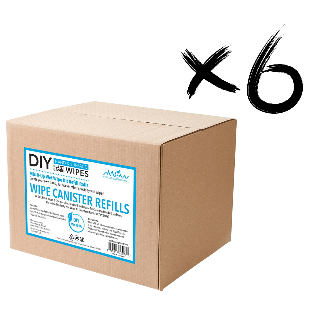 DIY Compostable Wipe Rolls | Plant-Based Dry Wipes – Eco & Easy – Wipex Co.