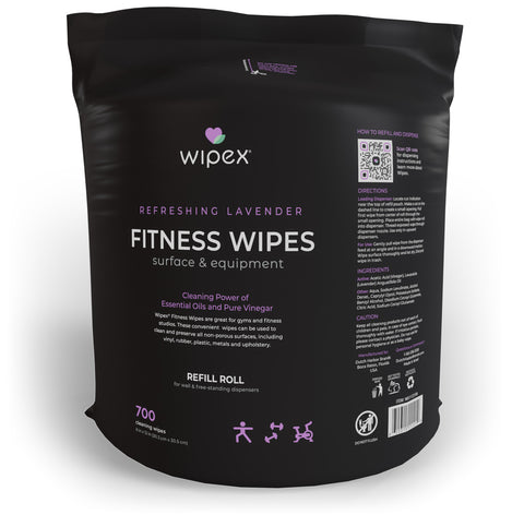 XL Natural Gym Wipes
