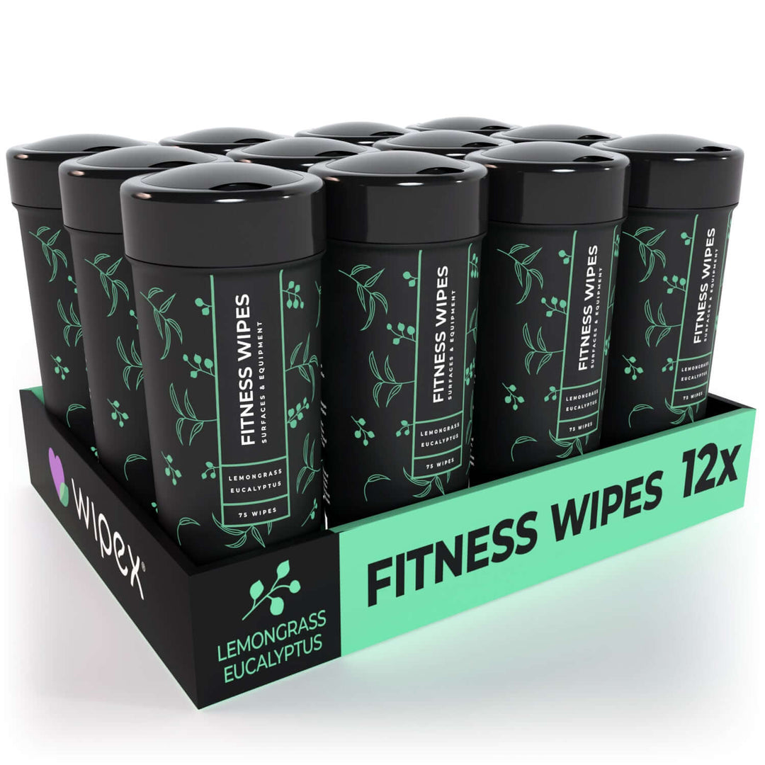 Natural Cleaning Wipes for Gyms & Fitness Equipment - Wipex Cleaning Wipes