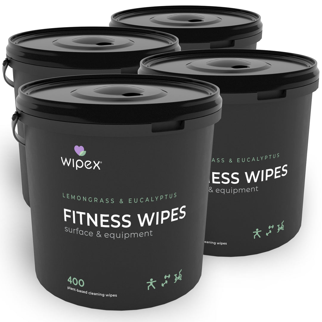 Wipex 400 Yoga Mat Wipes | Natural Ingredients & Plant-based - Wipex Cleaning Wipes