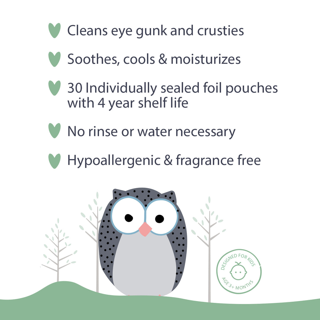 Natural Essentials® Eyelid and Eyelash Cleansing Wipes | Lil Peepers® 30 Individually-Wrapped Wipes | Safe for Babies, Kids, and Adults - product_type by Wipex Co. - Available at wipex-natural-wipes.myshopify.com