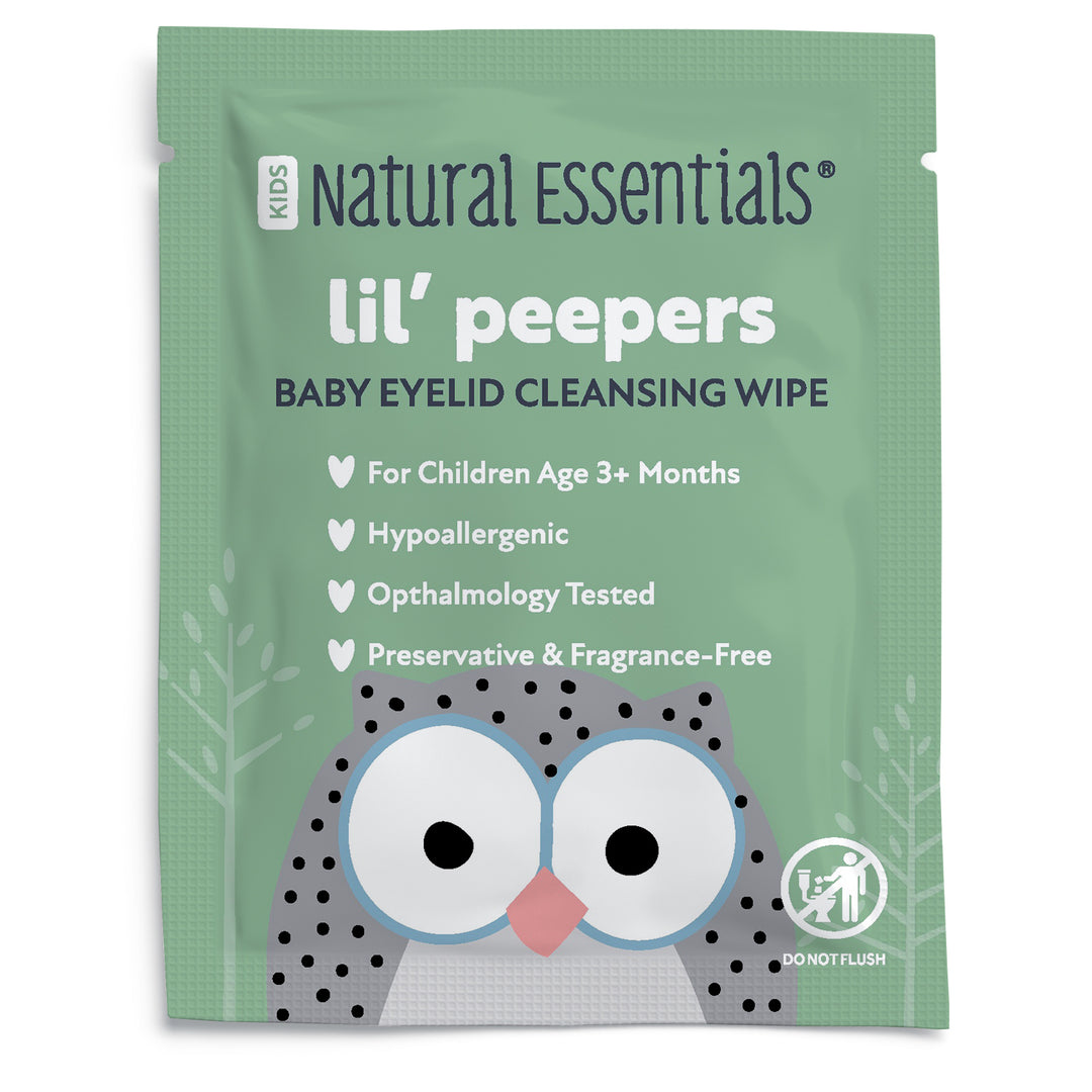 Natural Essentials® Eyelid and Eyelash Cleansing Wipes | Lil Peepers® 30 Individually-Wrapped Wipes | Safe for Babies, Kids, and Adults - product_type by Wipex Co. - Available at wipex-natural-wipes.myshopify.com