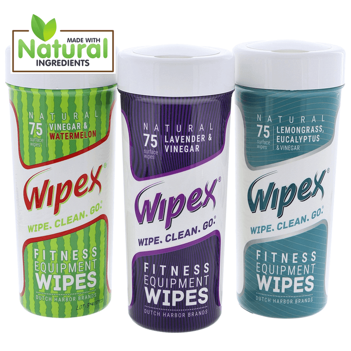 Natural Fitness Equipment Wipes – Safe on Skin, Essential Oil Formula - product_type by Wipex Co. - Available at wipex-natural-wipes.myshopify.com