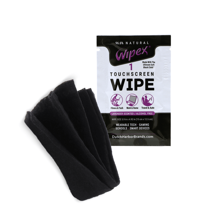 Exercise Bike Cleaning Set | Natural Lavender Fitness & Plant-Based Touchscreen Wipes - Wipex Cleaning Wipes