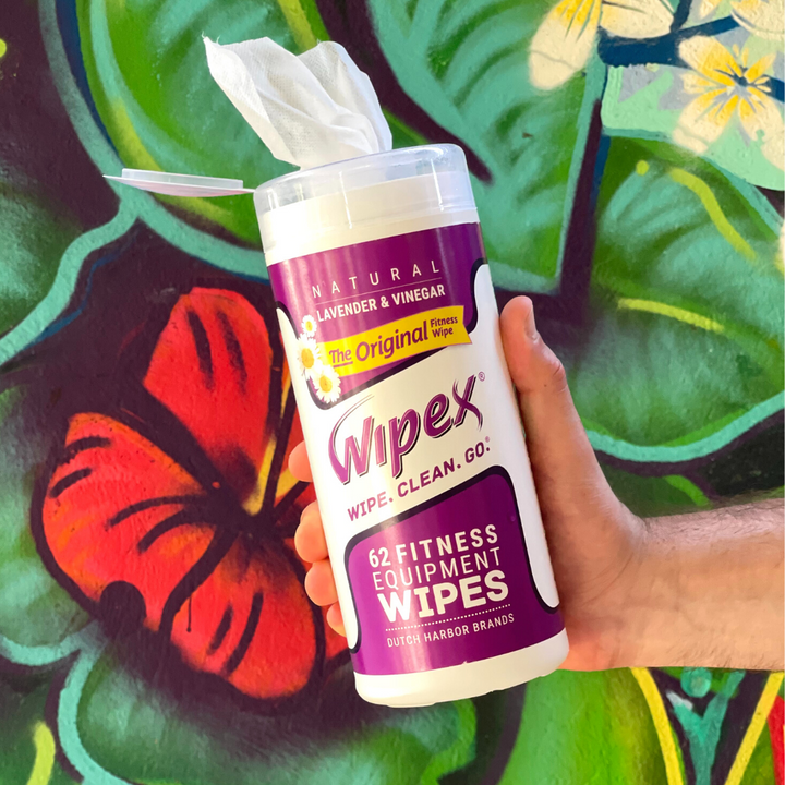 Natural Yoga Mat Wipes XL | Refreshing Lavender - Wipex Cleaning Wipes