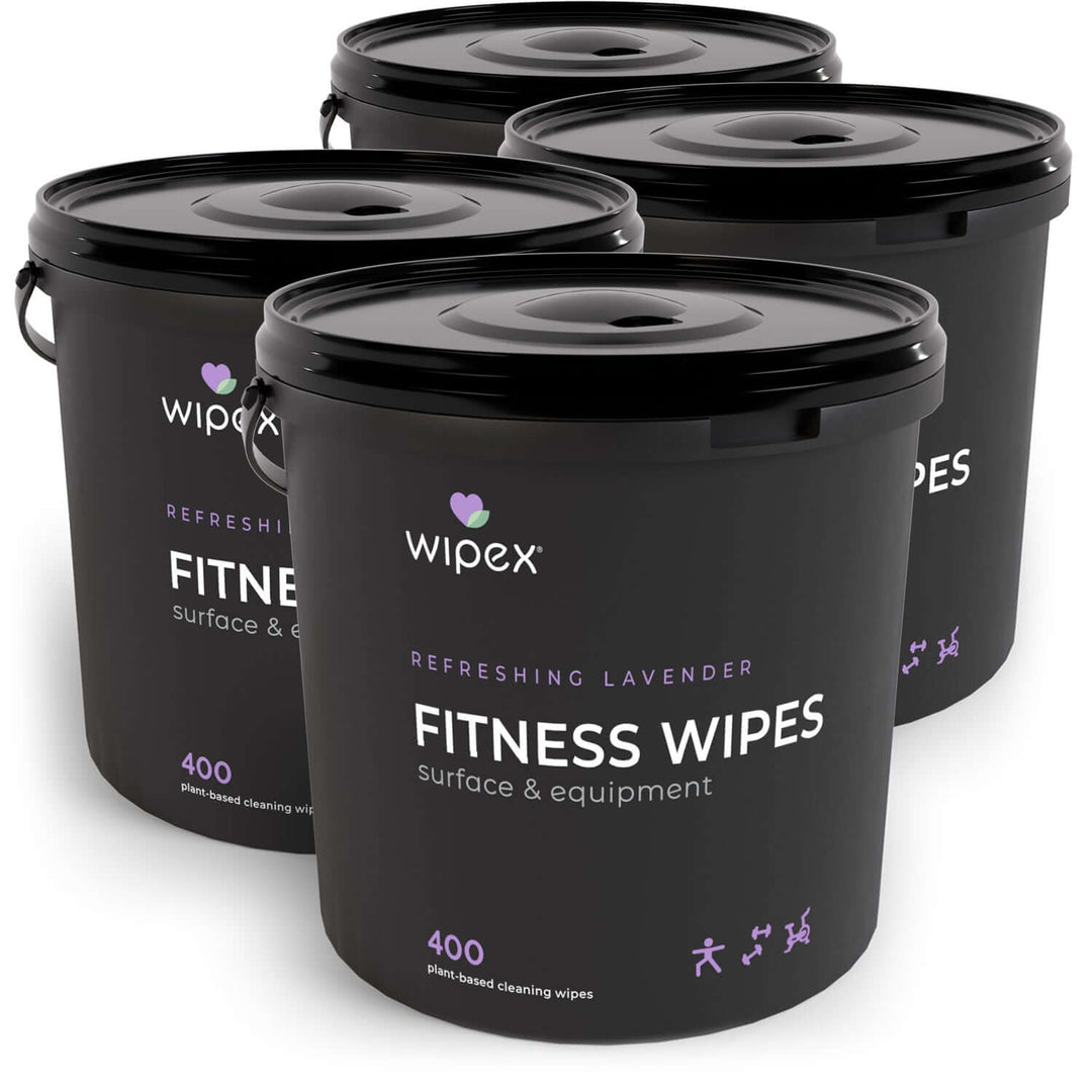 Wipex 400ct Natural Gym Wipes for Fitness Equipment | Portable Dispensing Bucket or Refill | Plant-Based - product_type by Wipex Co. - Available at wipex-natural-wipes.myshopify.com